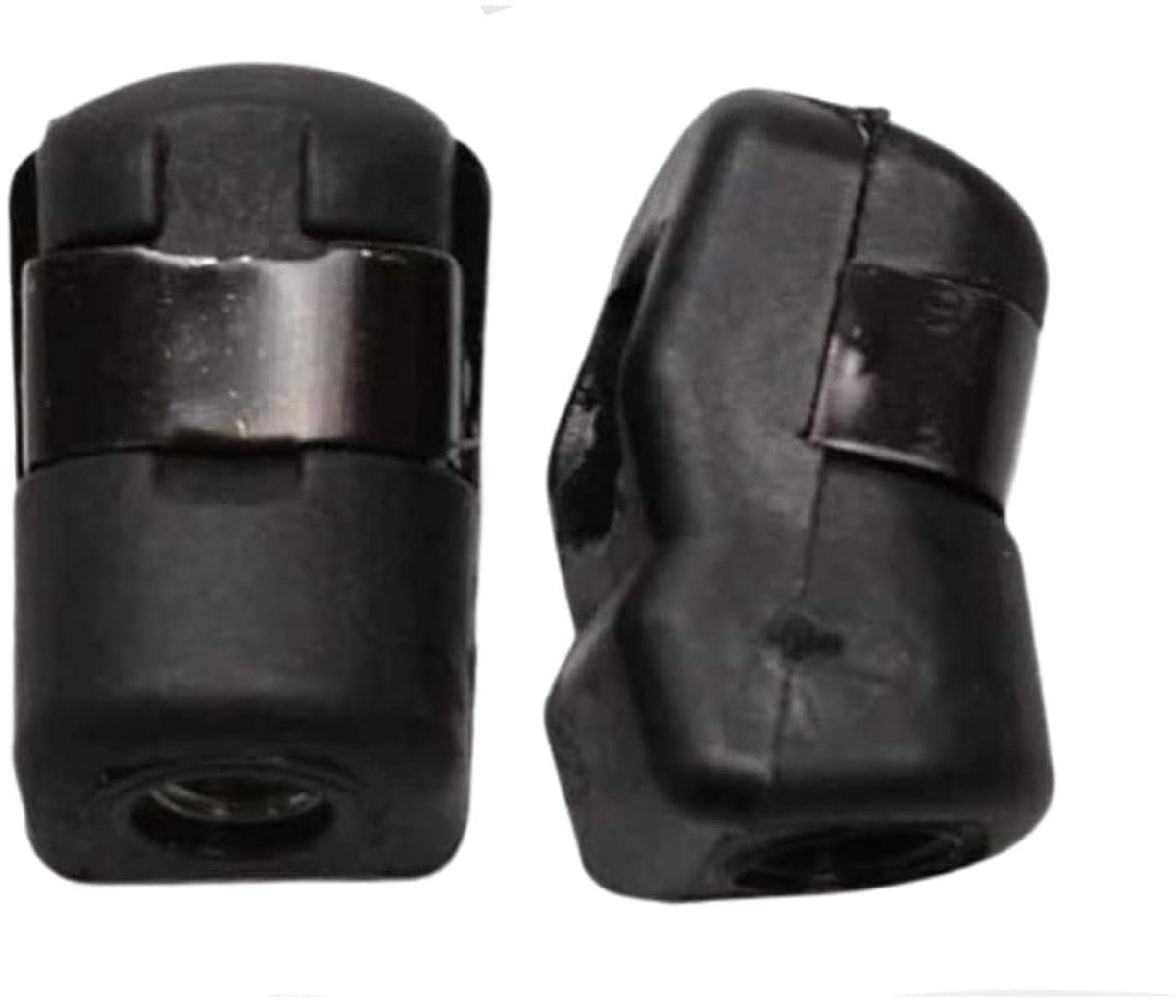 Gasveer connectoren 10mm - 8mm draad - set van 2 - vervangingsonderdelen voor achterklep - ShopVlot