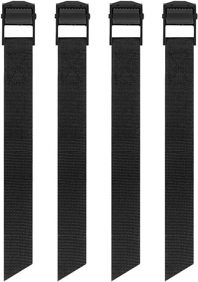Bevestigingsbanden 50 cm - Sterk polyester - Verstelbaar - Ideaal voor bevestigen van goederen - ShopVlot
