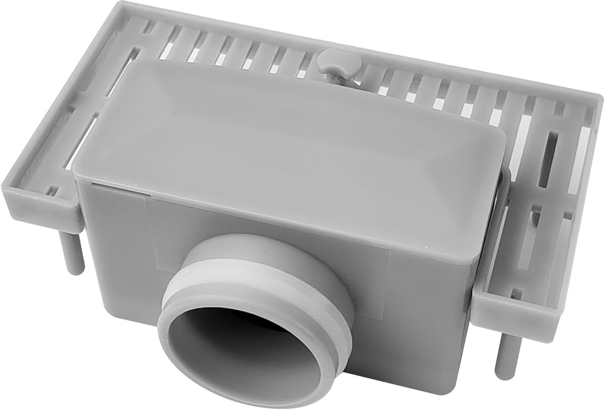 Doucheafvoer met geurstopper - 35 mm afvoersifon - anti-verstopping - ideaal voor douche en toilet - ShopVlot