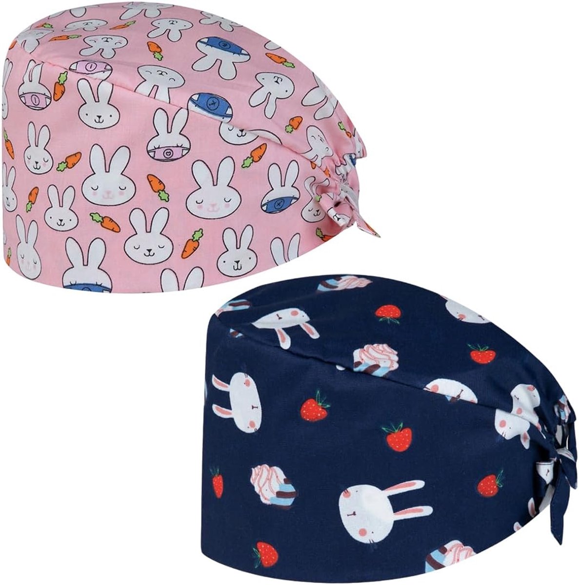 Chirurgische hoofdtelefoon 2 stuks - verstelbare katoenen caps - uniseks design - comfortabel voor dagelijks gebruik - ShopVlot