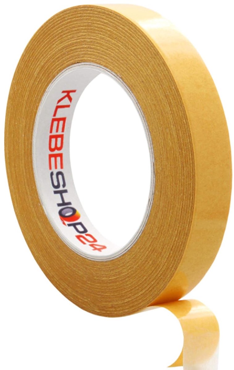 Dubbelzijdige tape 10/50 m - Acryl - Handmatig afscheurbaar - Sterke hechting voor diverse materialen - ShopVlot