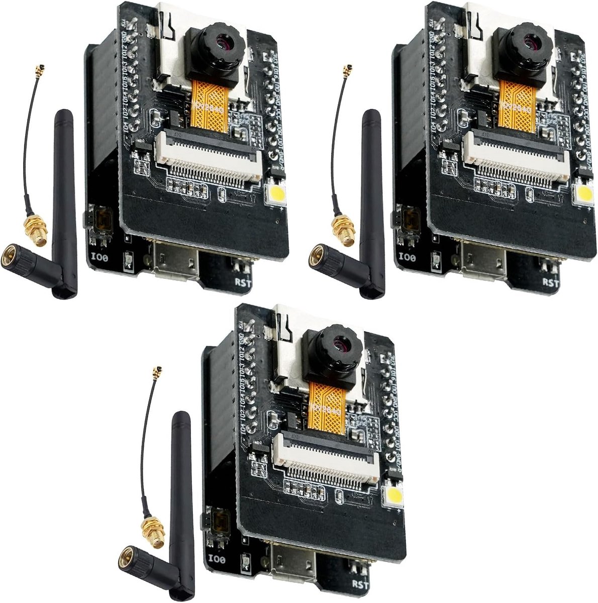 ESP32 CAM WiFi Bluetooth Board - Dual-Core met Camera - Inclusief 2.4G Antennes - Ideaal voor Arduino Projecten - ShopVlot