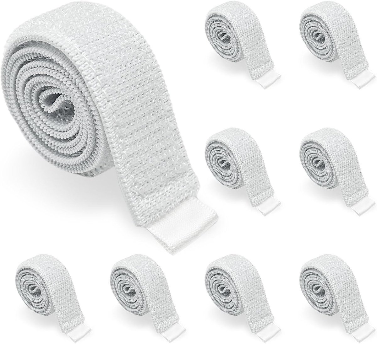Catheter fixatiebanden 8 stuks - Nylon - Comfortabel en veilig - Ideaal voor urinezakken - ShopVlot