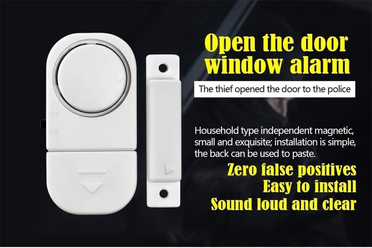 Alarm systeem - 100 dB - Raam en deur alarm - Burglar preventie - Eenvoudig te monteren - ShopVlot