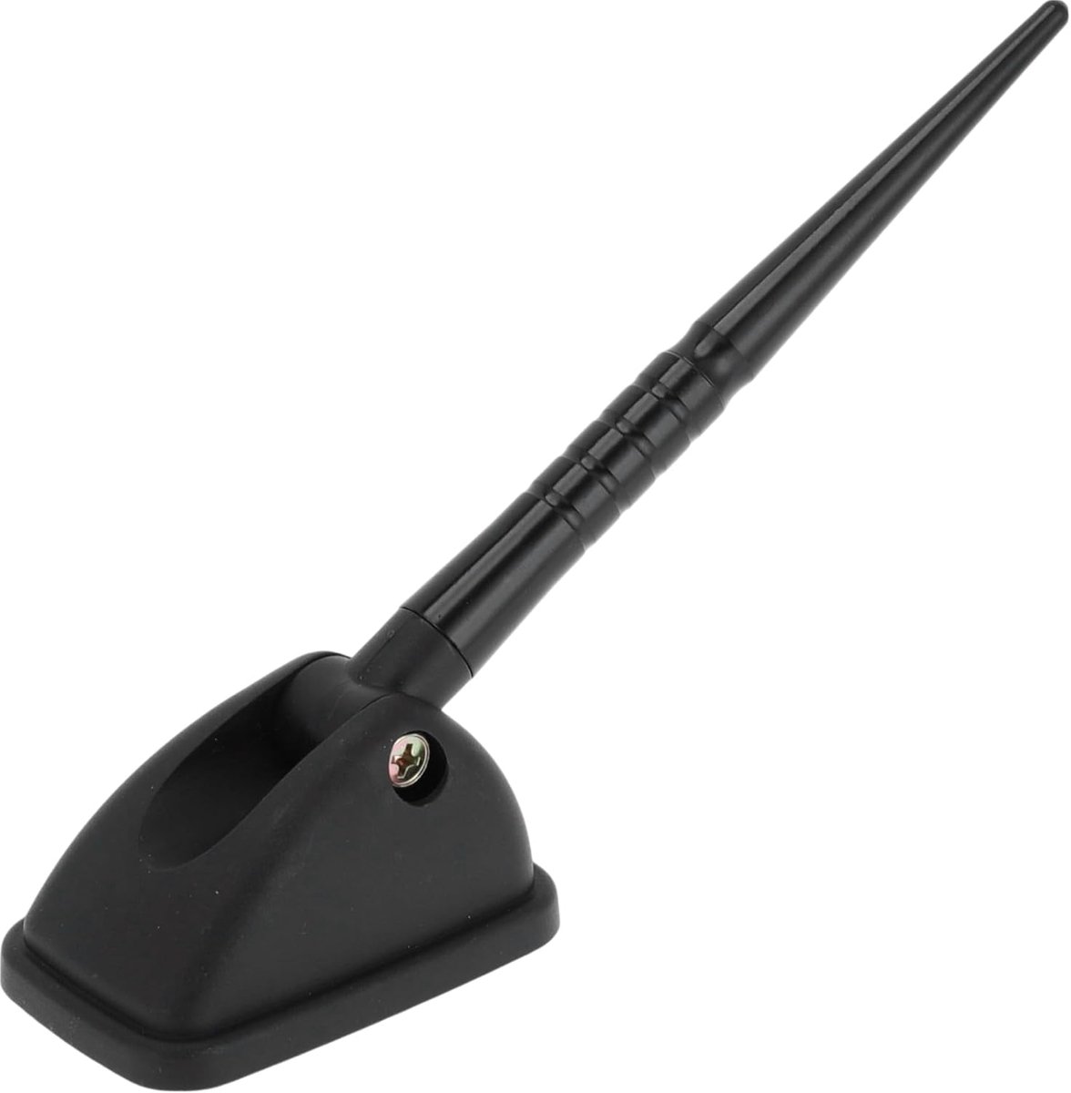 Dummy Antenne Met Basis - Zwart ABS - Voor Auto's en Trucks - Eenvoudig door lage ruimtes - ShopVlot