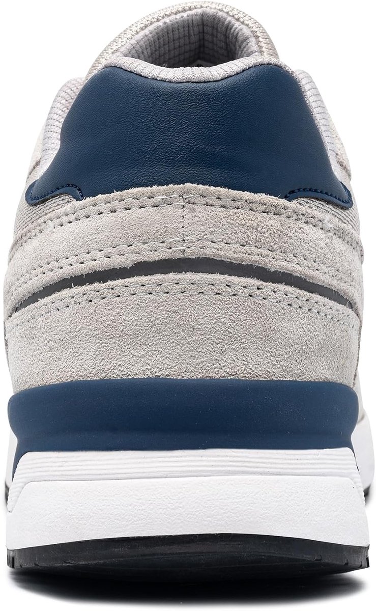 Veiligheidsschoenen heren 45 EU - lichtgrijs - stalen neus - sportief en ademend - ShopVlot
