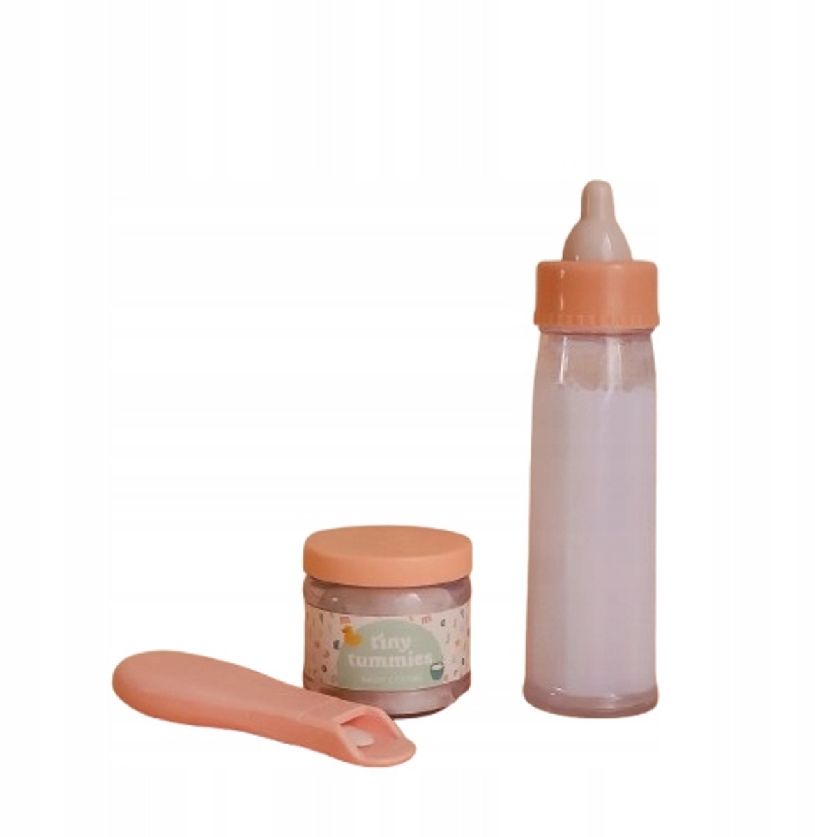 Magische Voeding Set voor Poppen - Fles en Potje