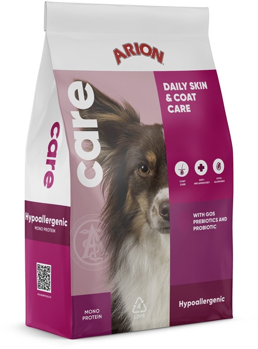 Arion Arion hondenvoer Dog Care Hypoallergic 12 kg - Hond