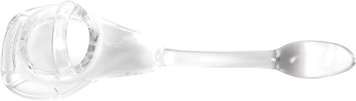 Cockring met testikelriem en anale plug - 43mm transparant - voor optimale stimulatie - eenvoudig aan te brengen - ShopVlot