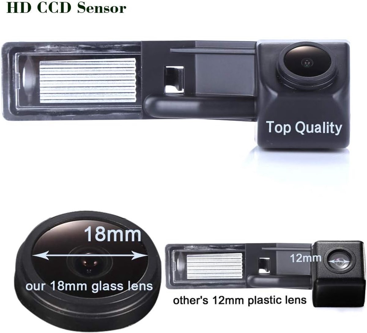 Achteruitrijcamera HD - 170 graden kijkhoek - Waterproof en schokbestendig - Veilig parkeren voor Ford - ShopVlot