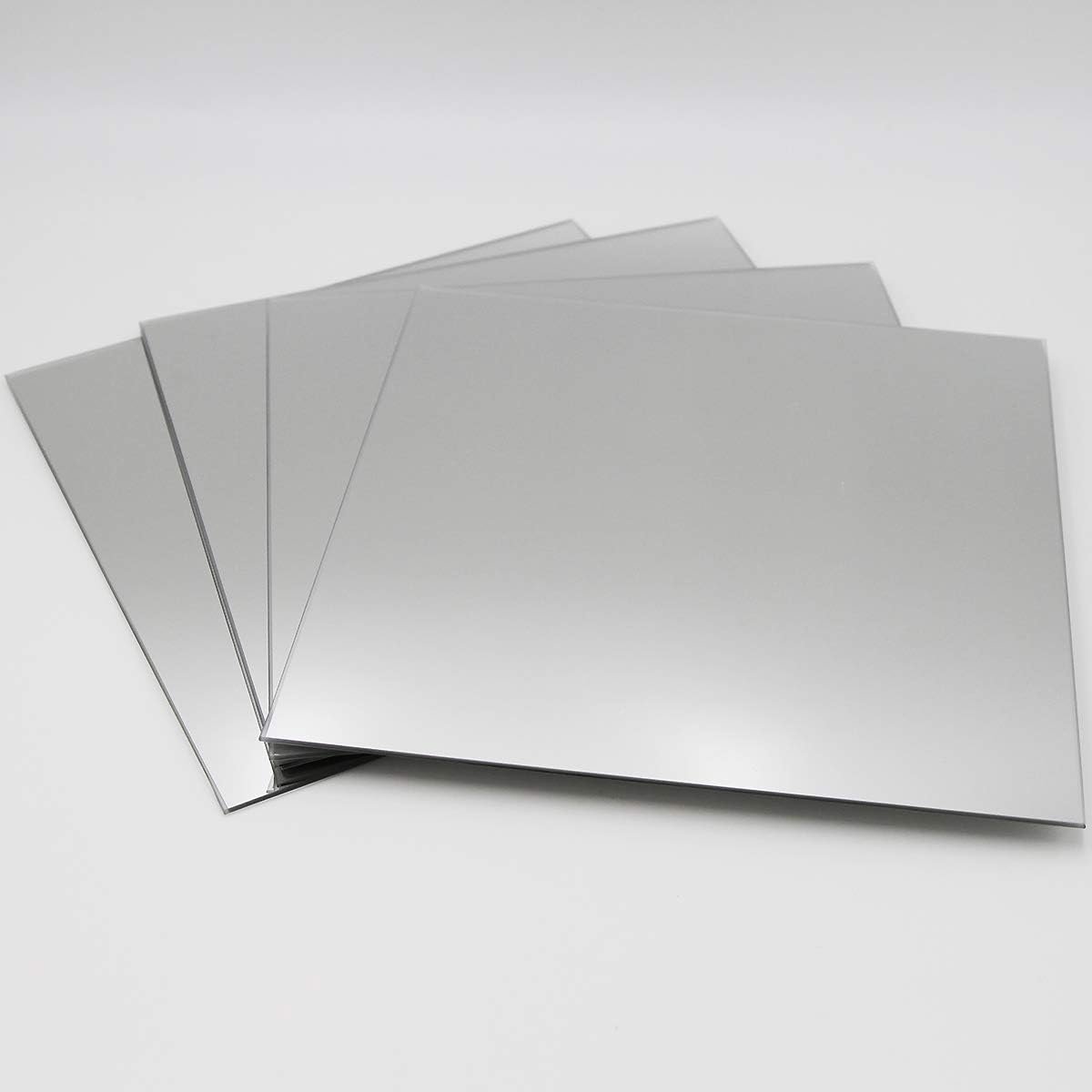 decoratieve muur zelfklevende vormige spiegels - Set van 4