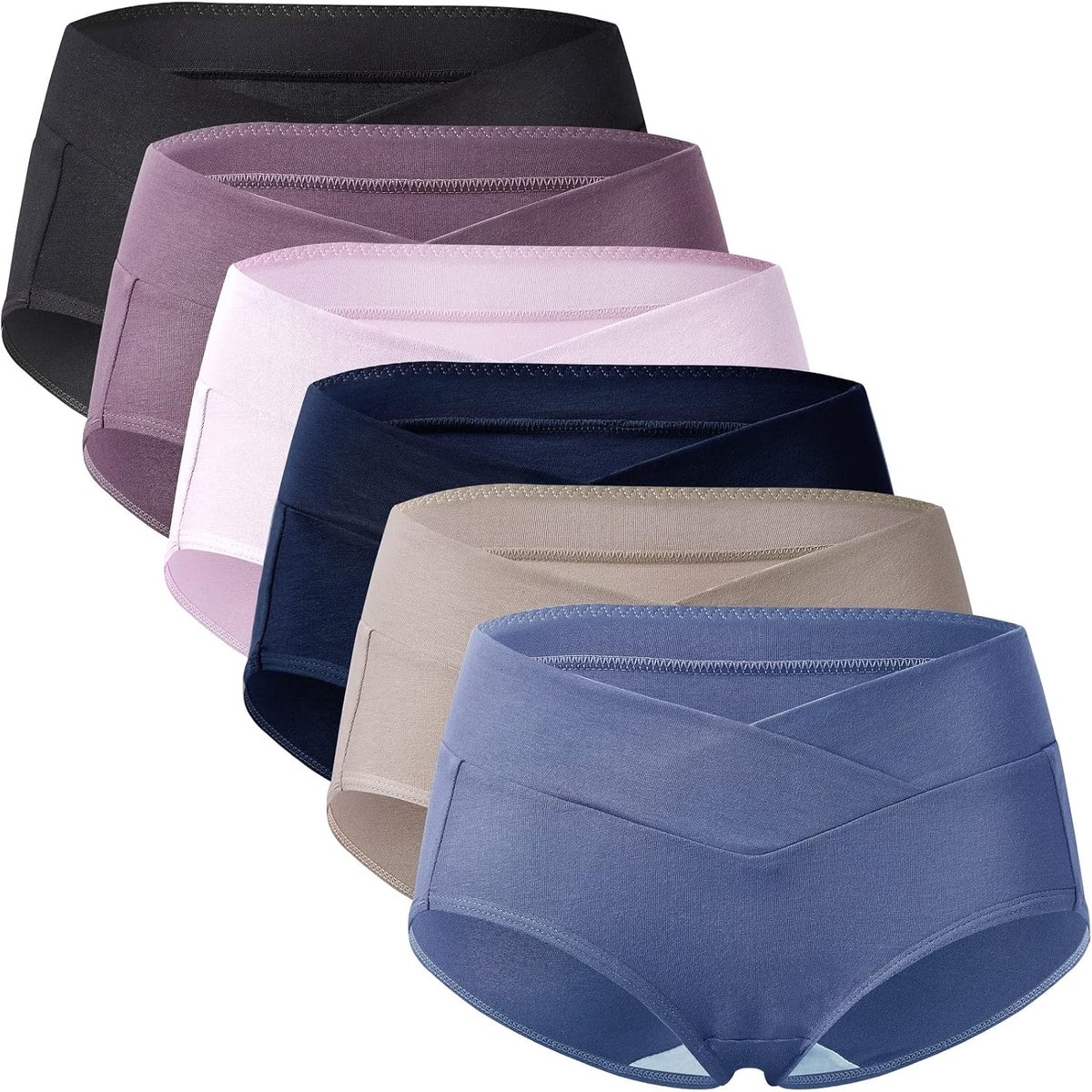 Cotton Lage taille dames Heuponderbroek (6-Pack)