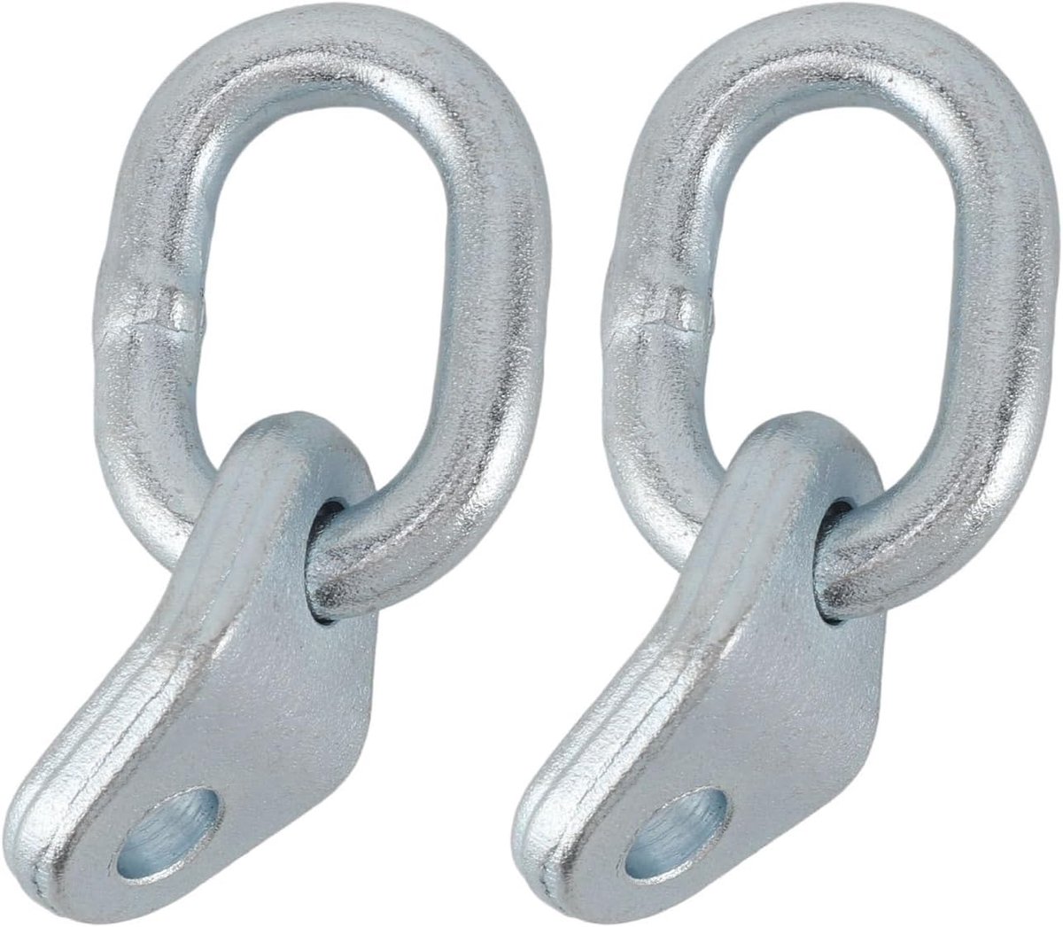 7100 Hefbeugelset, 4 Zware Motorhefbeugels, Capaciteit 5500 Lb, Gemaakt van Roestvrij Staal, met 3/8 Inch Verbindingsgat en 1/2 Inch Boutdiameter