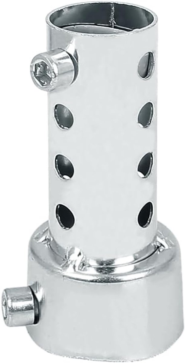 Uitlaatdemper voor motorfiets, 48 mm, verstelbaar, universeel, demonteerbaar, voor motorfiets, DB Killer XSQ-03 (kort, zilver)