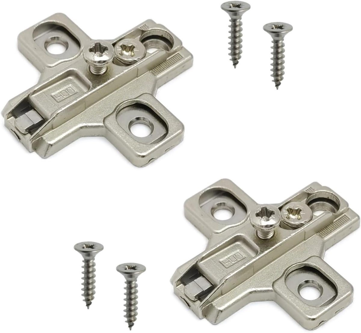 Salice Basis Series 200 with traditional assembly. Hinge plate for doors and doors (CROCE H00 REG. EXCENTRIA) - ShopVlot