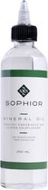 Sophior mineraalolie voor houten snijplanken, 250 ml. Food-grade olie.