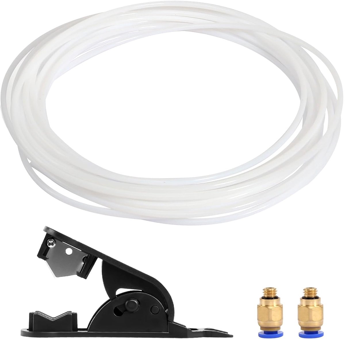 PTFE slang 1 meter - flexibel - hittebestendig - ideaal voor chemische toepassingen - m-winkel