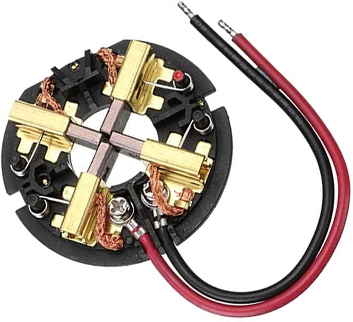 Carbon borstelset 18V - hoge kwaliteit met kunststofring - 27W vermogen - geschikt voor Milwaukee HD18PD HD18DD HD18HIW - ShopVlot