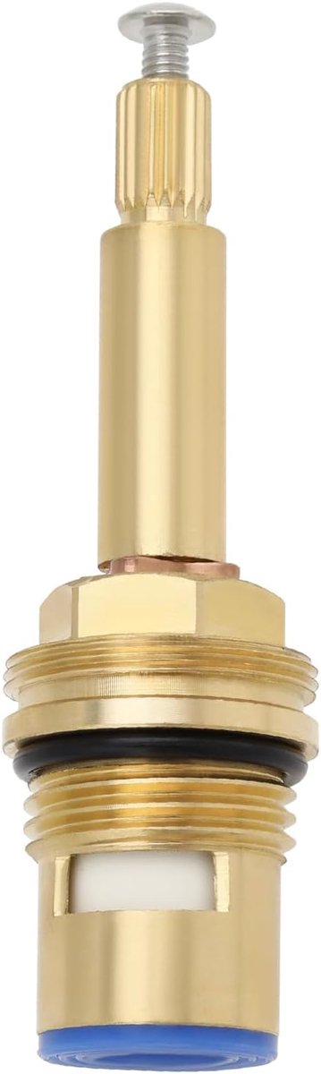 Kraan cartridge 1/2" - keramisch - kwartslag 20 tanden - geschikt voor badkamer en keuken - ShopVlot