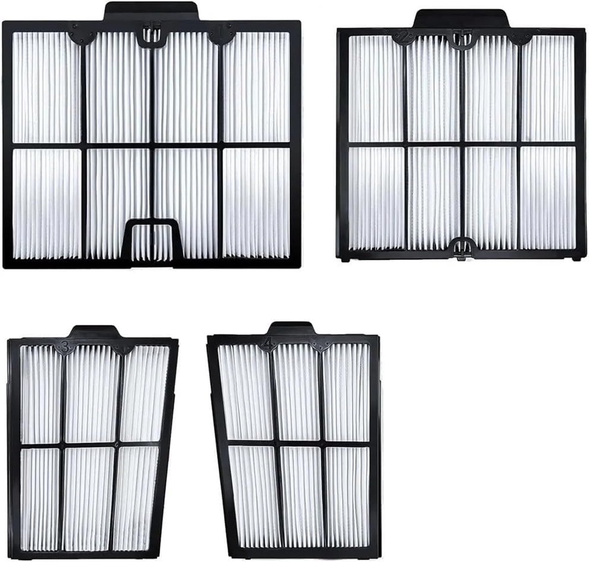 Ultrafijne filterpanelen voor Dolphin S200 - Geplooid cartridgefilter - Optimale filtratie - Voor schone zwembaden - ShopVlot