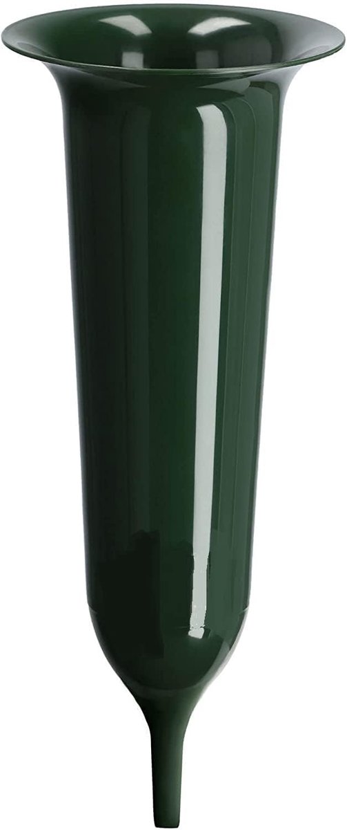 Grafvaas 30 cm - Keramiek - Elegant design - Voor het herdenken van dierbaren - ShopVlot