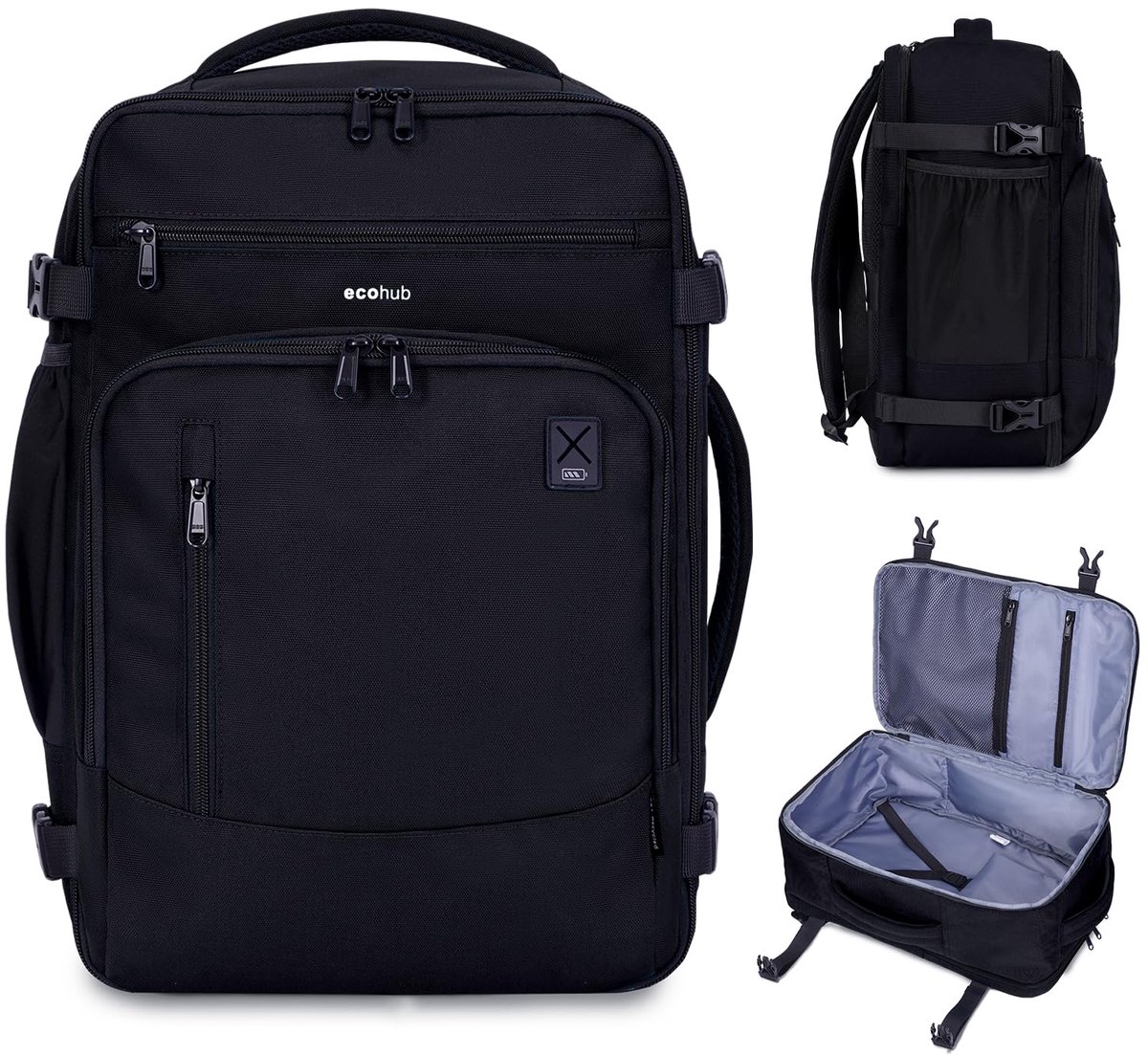 Handbagage 40x30x20cm - Multifunctionele tas - Handcabine bagage - Ideaal voor weekendtrips - ShopVlot