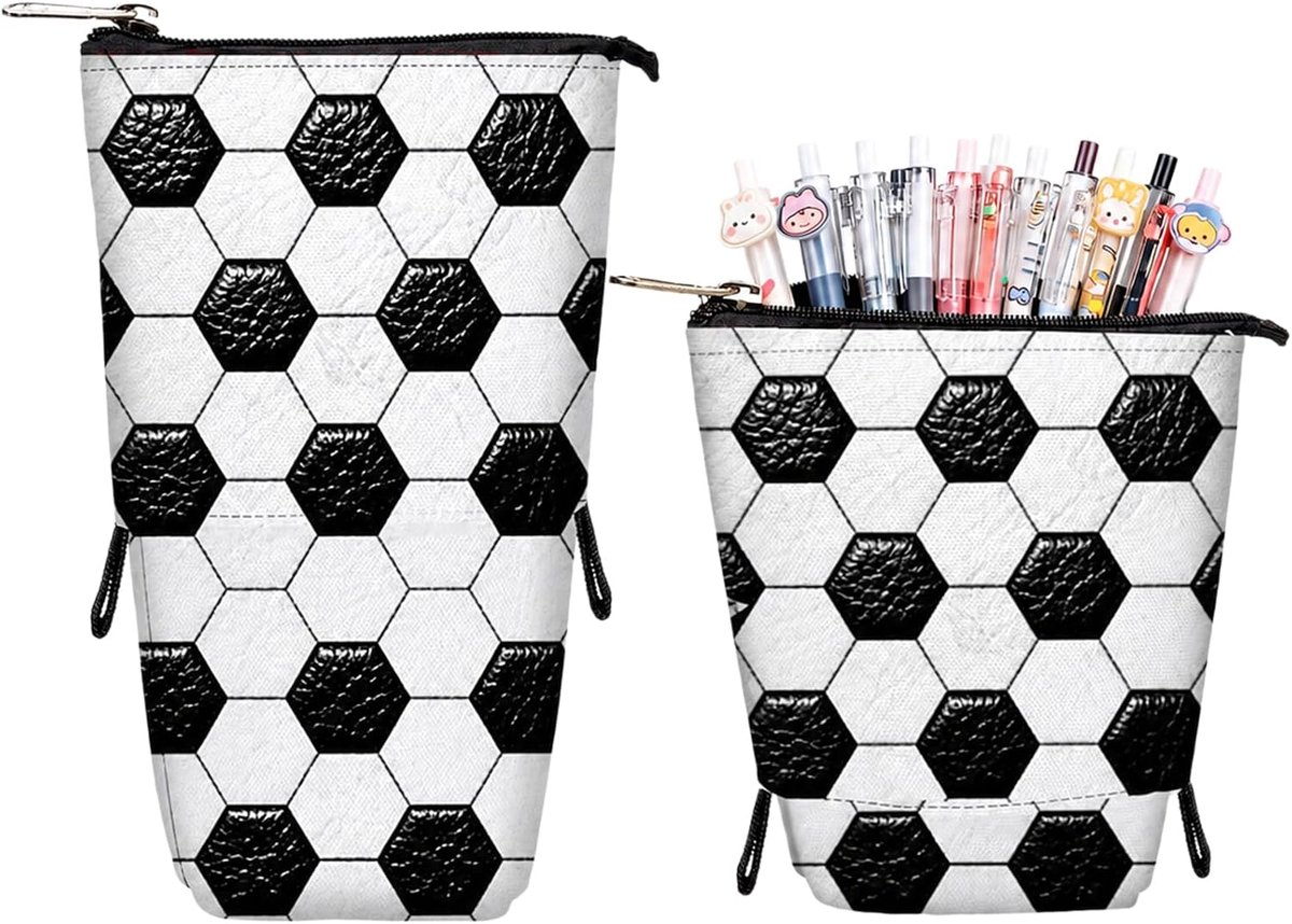 Federmäppchen jongens - 2-in-1 telescopische etui - robuuste federtas - geheim vak voor school - ShopVlot