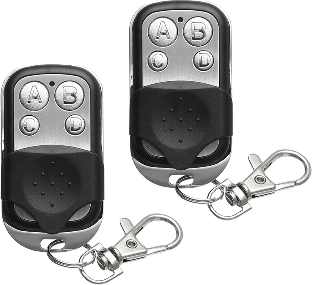 Universele Afstandsbediening - 2 Stuks - Garage Deur - Compatibel met 433.92 MHz - Handig voor Sleutelhanger - ShopVlot