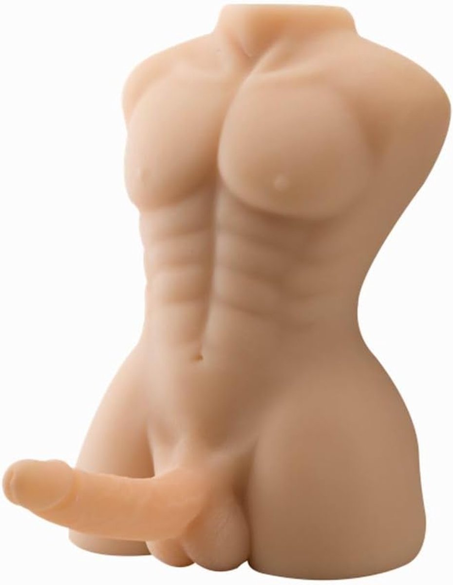 Dildo torso - realistisch ontwerp - lichaamsvorm - voor intens plezier - SnelShoppen