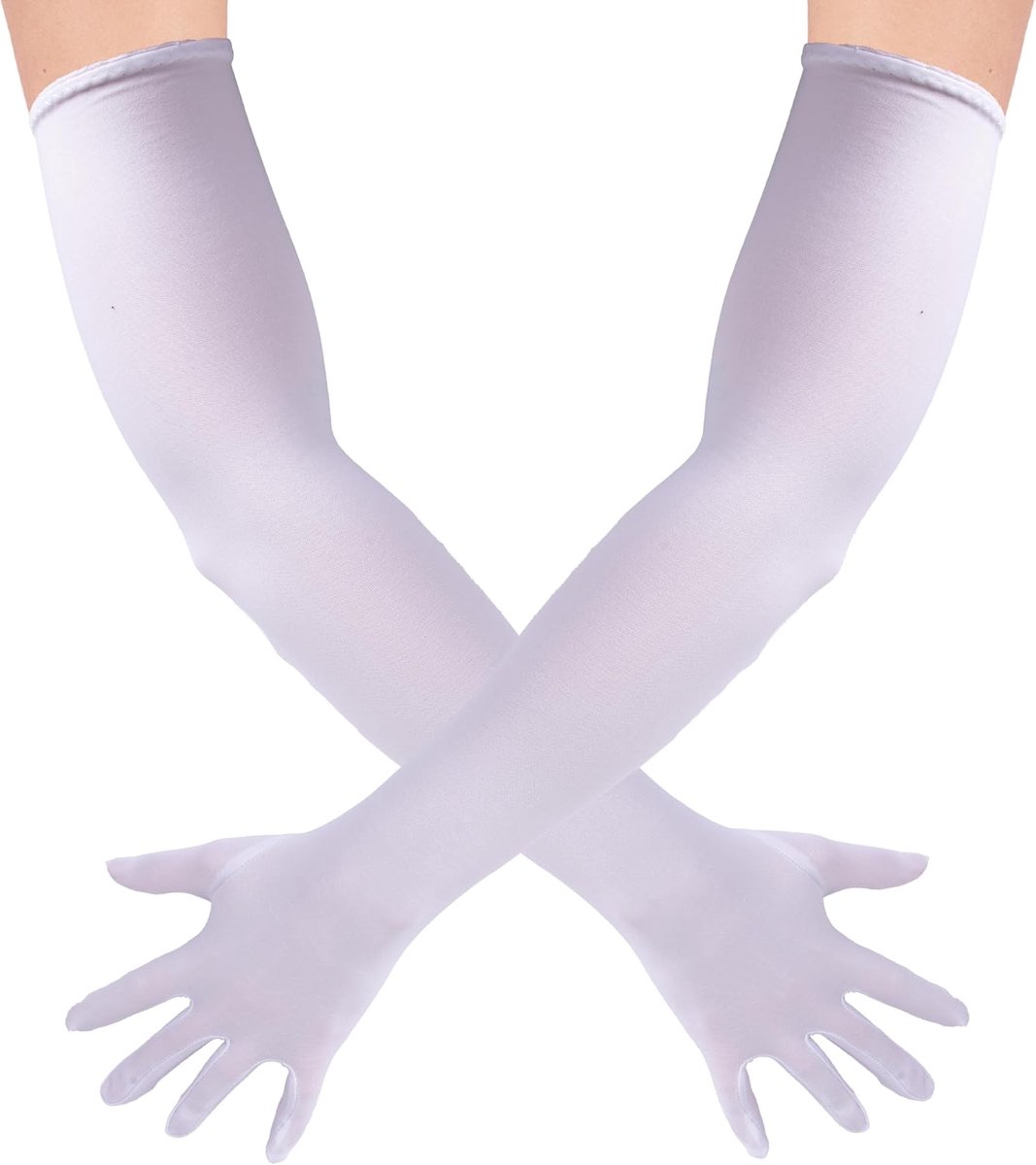 Handschoenen, lang - 56 cm