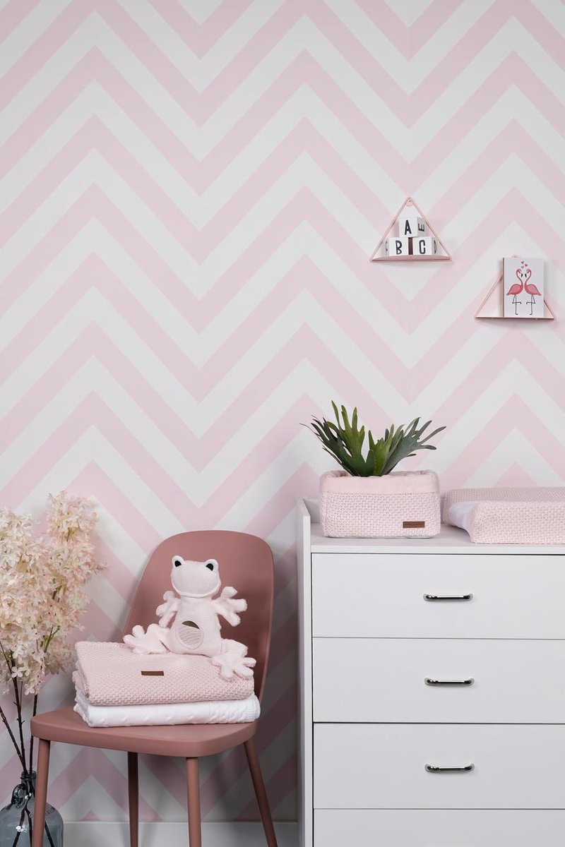 Aankleedkussenhoes 45x70 cm - Gebreid - Wasbare stof - Ideaal voor verschonen - SnelShoppen