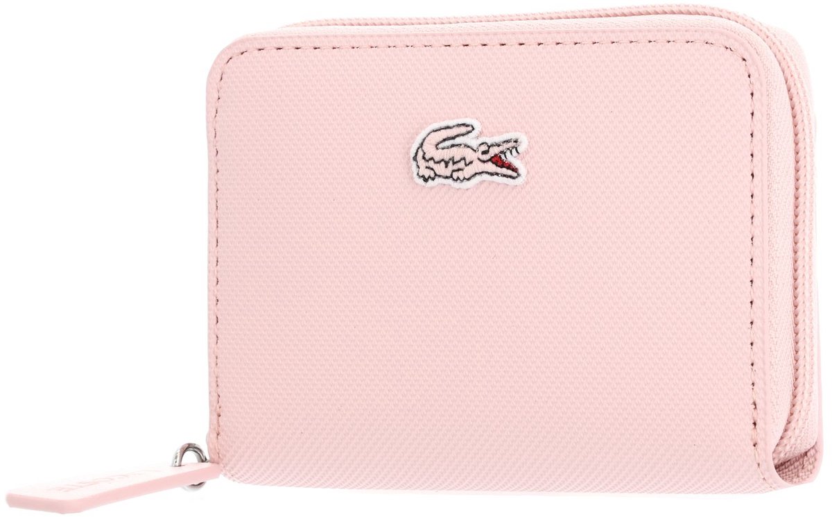 LACOSTE portemonnee L.12.12 Concept Zip Coin Wallet Nidus roze
