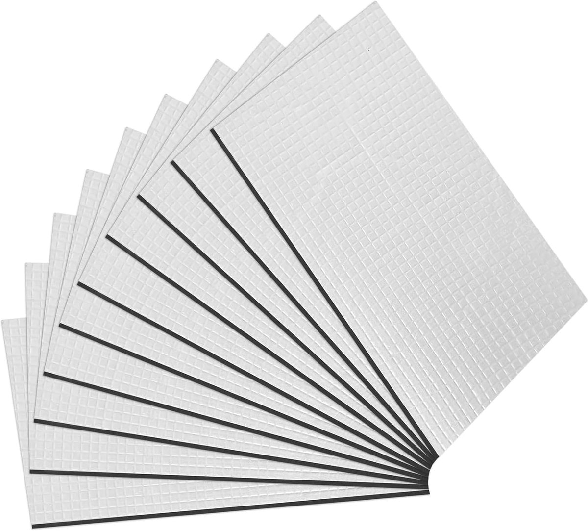 Geluiddempende isolatiemat 250 x 100 cm - zelfklevend schuim - voor autobinnenisolatie - vermindert geluidsoverlast - SnelShoppen