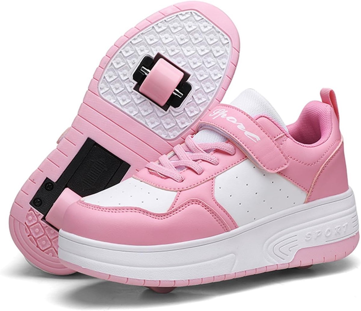 Roller skates schoenen voor kinderen - sneakers met verwisselbare wielen - fashionable design - SnelShoppen