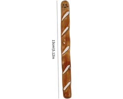 Keramische Roerder - Drankstokje - Dranken Mengen - Ergonomisch Ontwerp - 13 cm Lengte - Wit — afbeelding 4