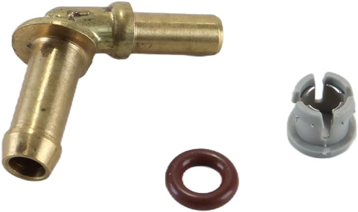 Thermostaat uitlaatconnector - ABS lekvrij - compatibel met Jaguar 3.0 V6/5.0 V8 - SnelShoppen