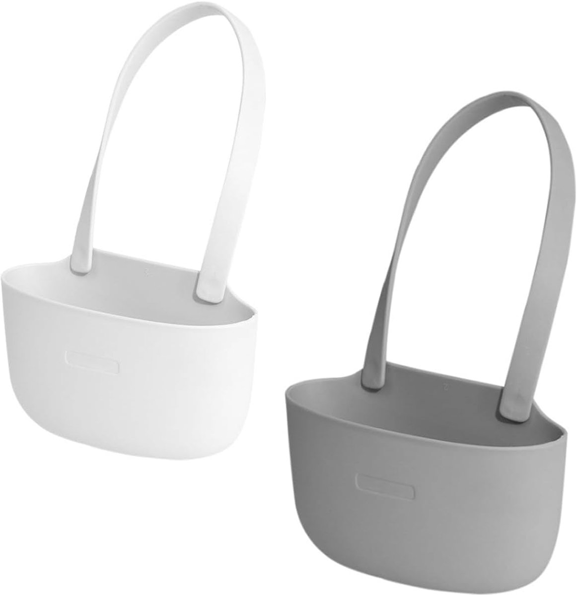 Sponshouder 2pcs - Siliconen - Wit en Grijs - Gemakkelijk te gebruiken - SnelShoppen