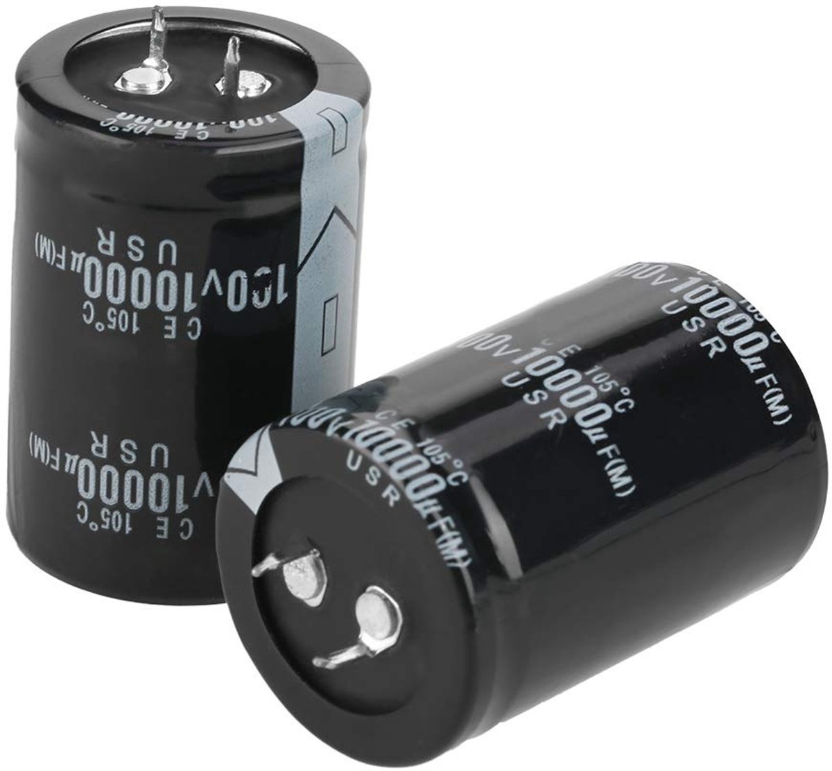 Electrolytische condensator 10.000µF - 100V - lage impedantie - ideaal voor audioapparatuur - SnelShoppen