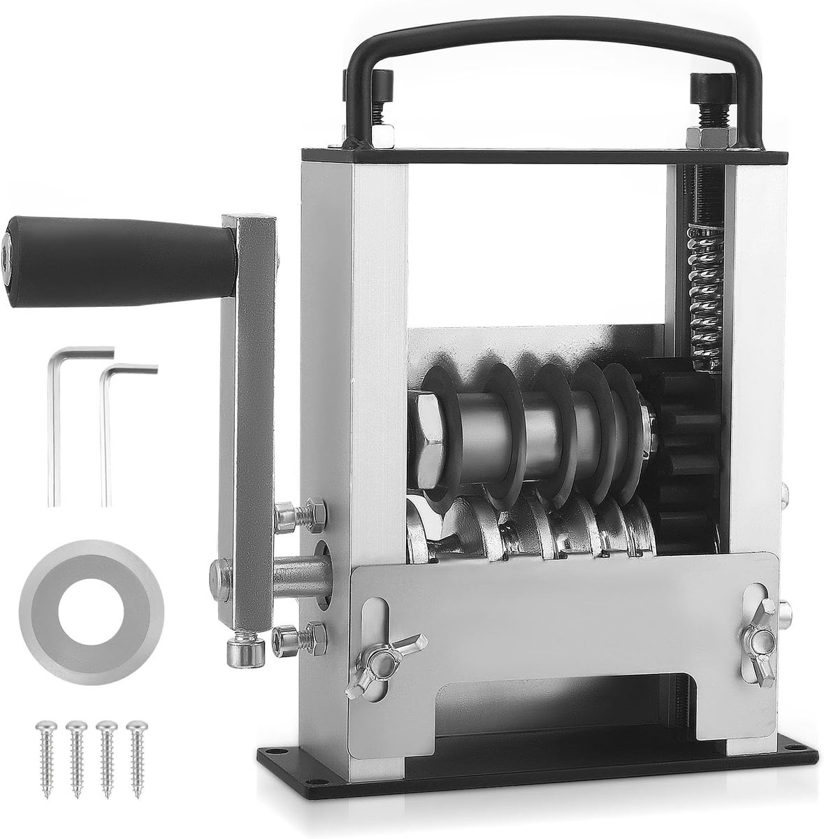 Kabelafstripmachine 3-17 mm - 6 kanaals kabelstripper - 5 messen - handmatig en elektrisch gebruik - SnelShoppen