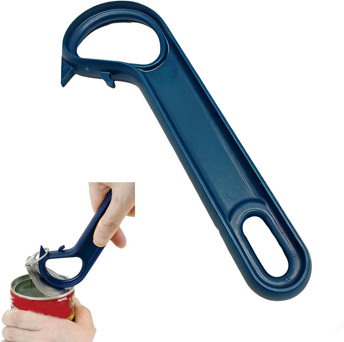 Potdeksel opener - ergonomisch ontwerp - lichtgewicht kunststof - eenvoudig te gebruiken voor ouderen - ShopVlot