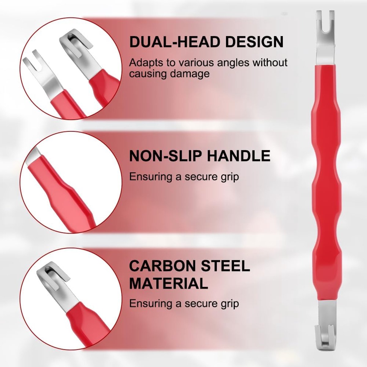 Elektrische connector scheider - 18,5 cm - carbon staal - ergonomische handgreep - veilig ontkoppelen - ShopVlot