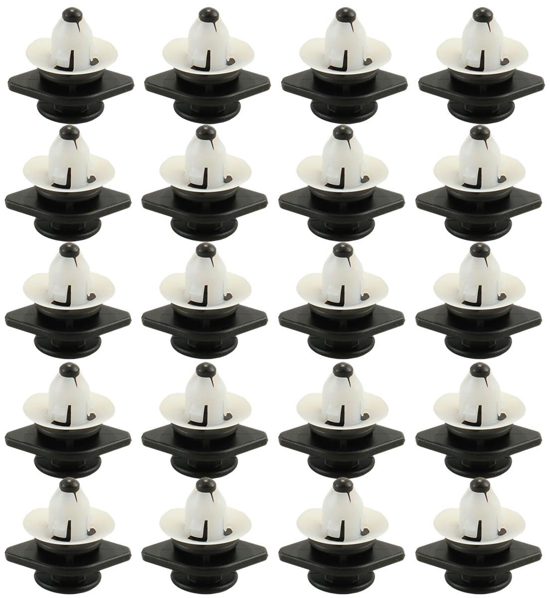 Rocker paneel bevestigingsclips 20 stuks - geschikt voor S60 XC90 XC40 S90 V90 - betrouwbare pasvorm - ShopVlot