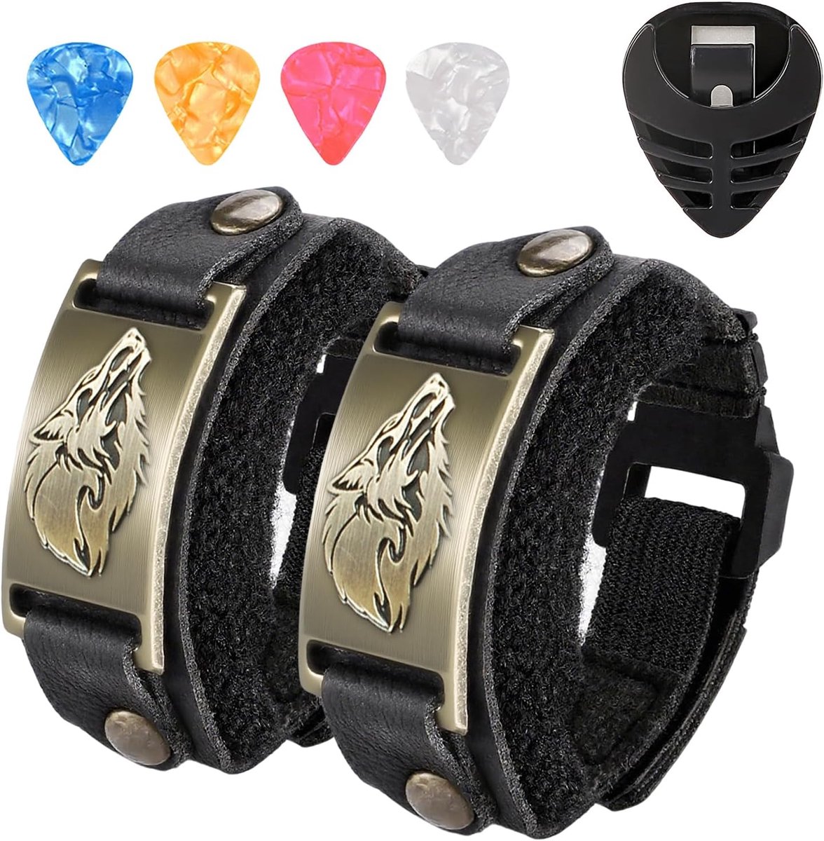 Guitar String Mute Damper - 2 stuks - Zacht materiaal - Geluidsreductie voor opname - ShopVlot
