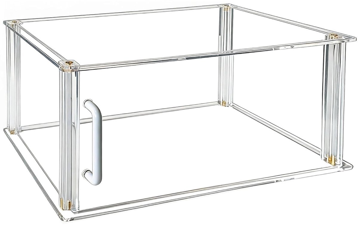 Bakery display case - acryl transparant - voor brood en gebak - houdt lekkernijen vers - ShopVlot