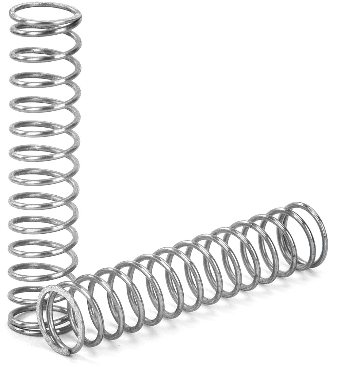Compressieveren 35 mm - RVS 304 - 0,7 mm draaddiameter - Sterke veerkracht voor veelzijdig gebruik - ShopVlot