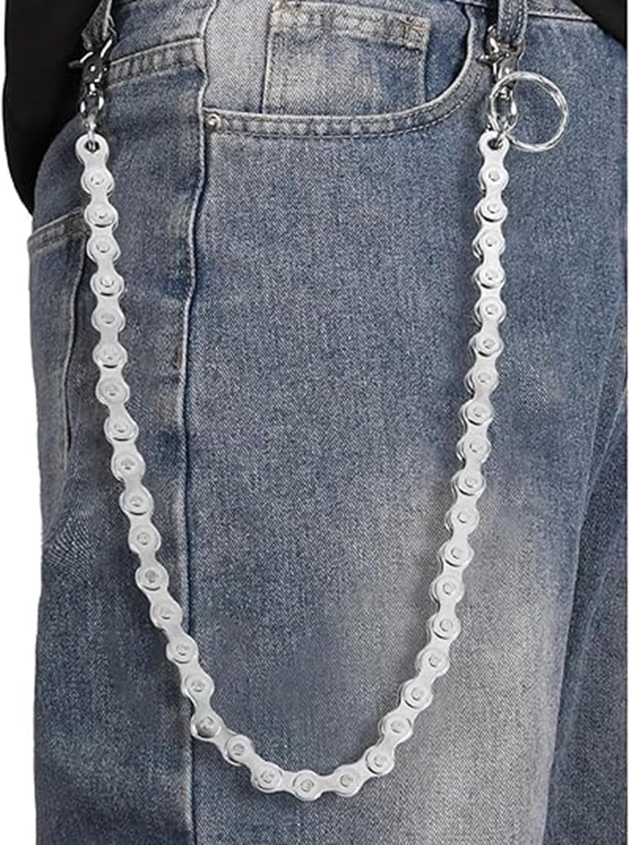 Pants Chain 24" - Sleutelhanger met karabijnhaak - Stoer design - Geschikt voor motorrijders en vrachtwagenchauffeurs - ShopVlot
