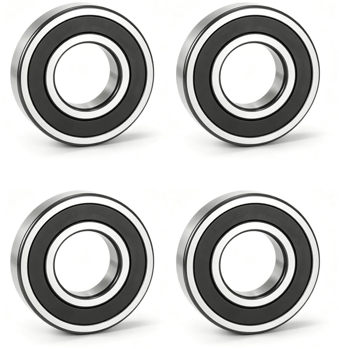 Kogellagers 6204-2RS - 20 x 47 x 14 mm - dubbel afgeschermd - ideaal voor 3D-printers en draaibanken - ShopVlot