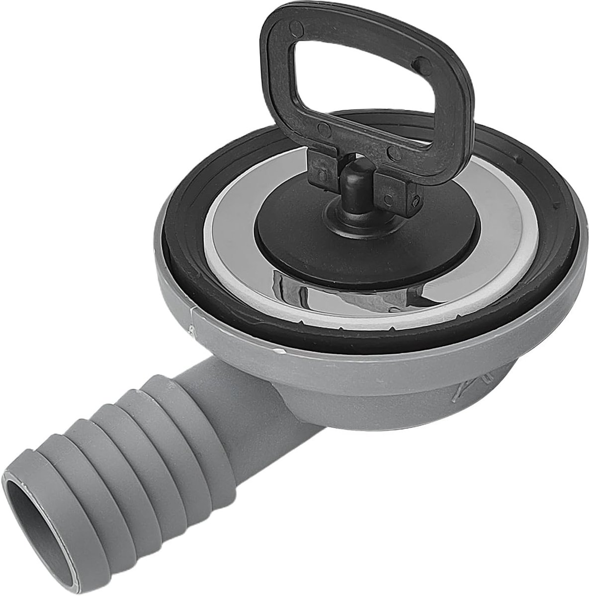 Afvoerset 50mm - Campingwasbak - 90° Afvoerbuis - Voorkomt verstoppingen - ShopVlot