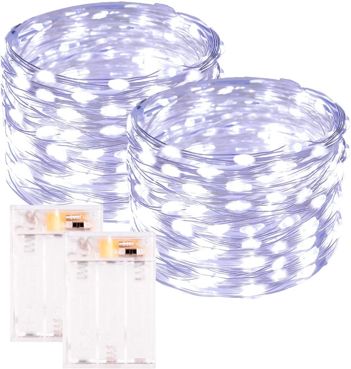 Fairy lights 10M 100LED - batterijoperated - waterdicht - perfect voor slaapkamer - ShopVlot