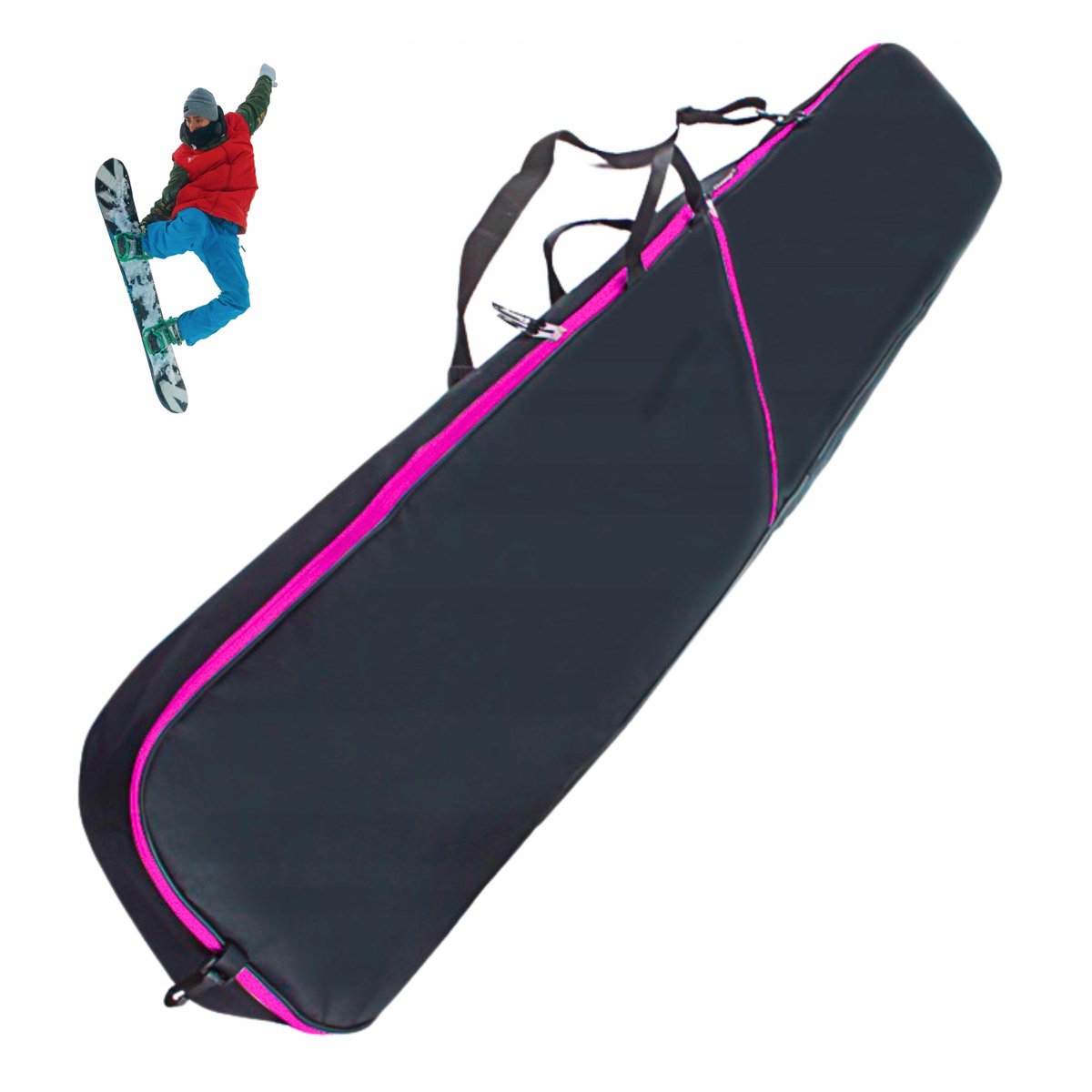 Snowboard Tas 170cm met Helmhouder & Schouderband - Waterdicht